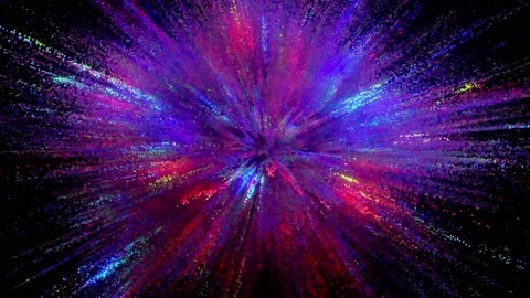Explosion of colors Stock Footage 229459032