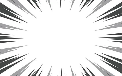 Explosion in comic book pop style. concentration lines background. blank la.. Stock Illustration