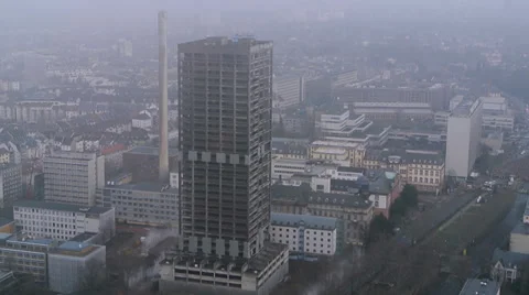 Explosion of a downtown office building Stock Footage 36073893