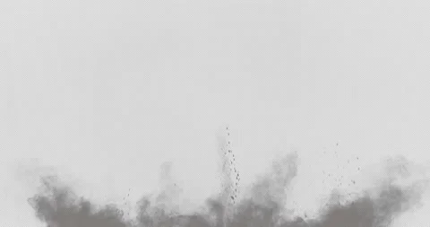 Explosion Dust Stock Footage 205565257