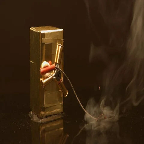 Explosion of dynamite open metal safe. Safety and security of data. Hacking Stock Footage 69731214