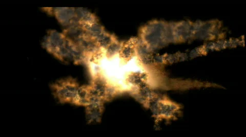 Explosion earth Stock Footage 526423