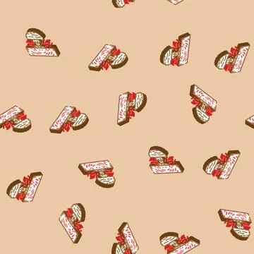 Explosion earthquake disaster isometric icon seamless pattern イラスト素材