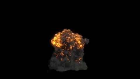 Explosion Effect 1080p Stock Footage 79085519