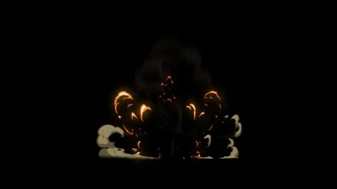 Explosion elements pack  71 1 Stock Footage 300938832