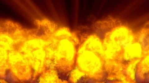 Explosion fire abstract background texture Stock Illustration