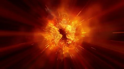 Explosion fire abstract background texture Stock Illustration