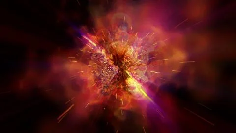 Explosion fire abstract background texture Illustrazione stock
