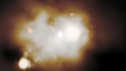 Explosion fire abstract background texture Stock Illustration