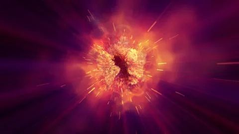 Explosion fire abstract background texture Illustrazione stock
