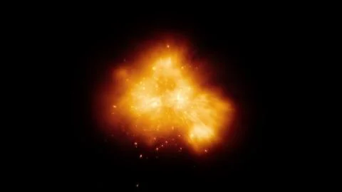 Explosion fire abstract background texture Stock Illustration