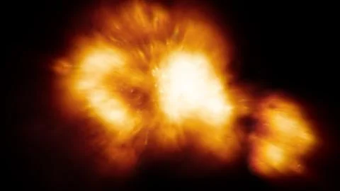 Explosion fire abstract background texture Stock Illustration