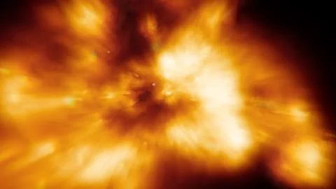 Explosion fire abstract background texture Stock Illustration