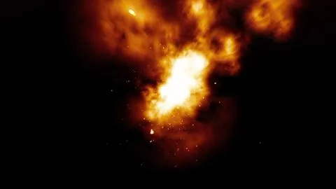 Explosion fire abstract background texture Stockillustratie