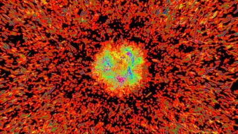 Explosion fire abstract background texture. High Speed Fire ball explosion .. 스톡 일러스트