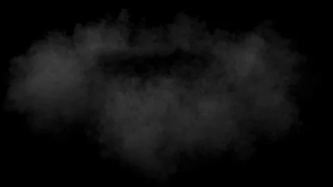 Explosion Fire and Shockwave Smoke Angled View Stock Footage 259211667