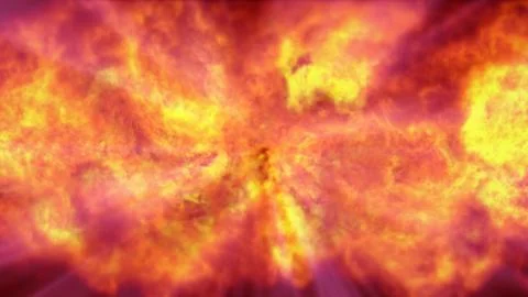 Explosion fire flame abstract Stock Illustration