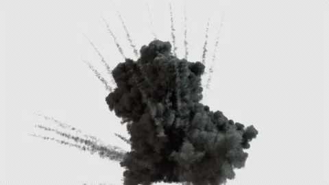 Explosion fire Stock Footage 231108610