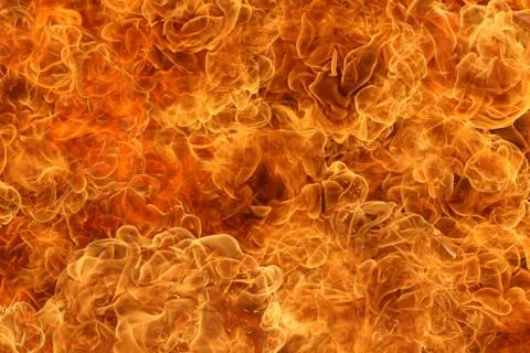The explosion of fire at full frame is hot. Stock-Fotos