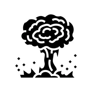 Explosion fire glyph icon vector illustration 스톡 일러스트