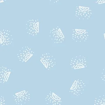 Explosion fire line vector seamless pattern 스톡 일러스트