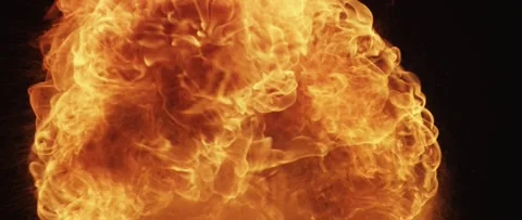 Explosion Fire Transition Stock Footage 231545265