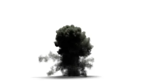 Explosion Video stock 130953037