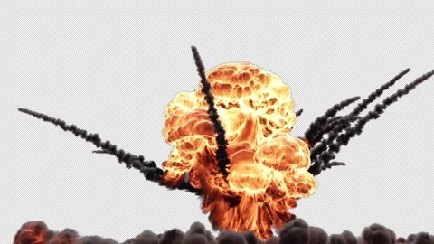 Explosion Stock Footage 203862769