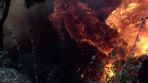 The explosion Stock Footage 235269469