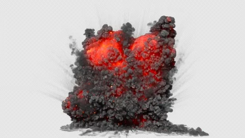 Transparent Explosion Stock Video Footage | Royalty Free Transparent ...