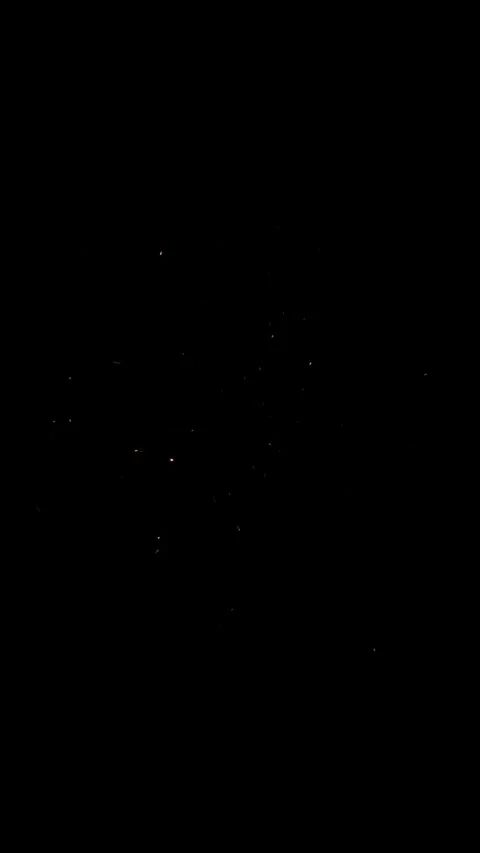 Explosion of gold particles open ring Explosive sparkling glitter stars overlay Stock Footage 333954681