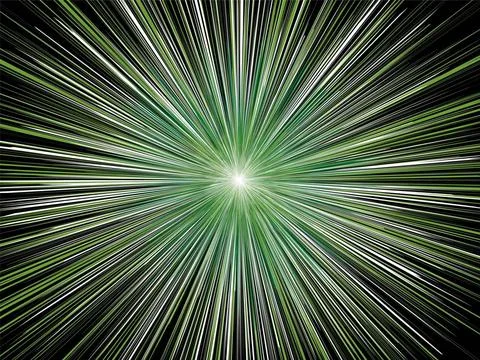 Explosion green An abstract background that show a star exploding Copyrigh... Stock Photos