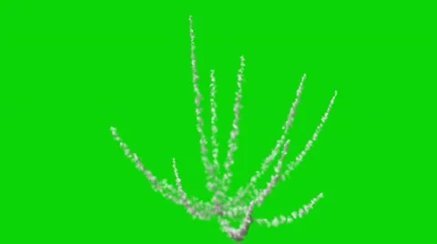 Explosion on green screen 库存影片 49558717