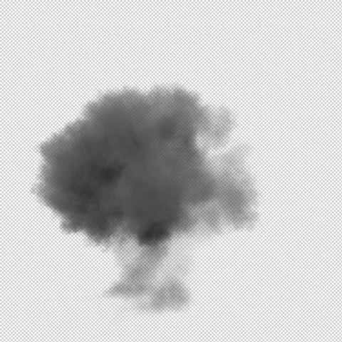 Explosion on the ground on Alpha #2 Video stock 279754781