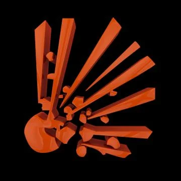 Explosion Stock Illustration