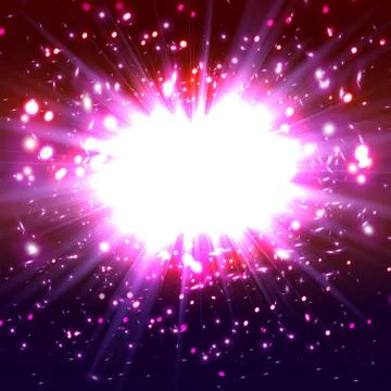 Explosion Illustrazione stock