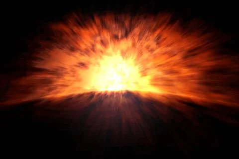 Explosion An image of a big and heavy explosion Copyright: xZoonar.com/mag... Foto stock
