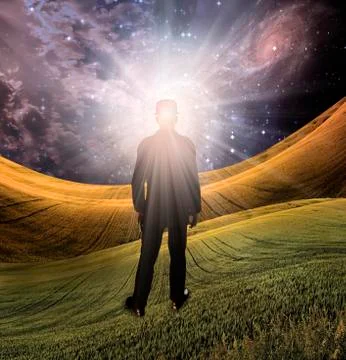 Explosion of imagination Stock Illustration