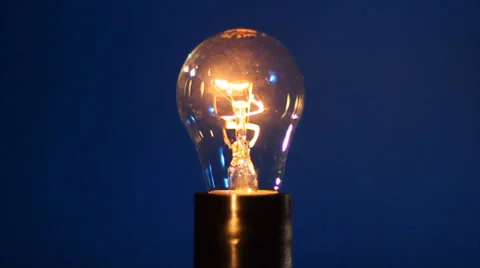 Explosion of the lamp Stock Footage 32381406