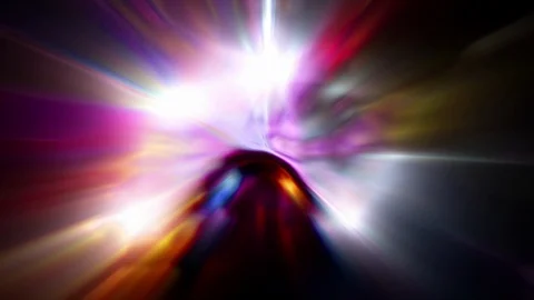 An Explosion of Light and Color Stock Footage 101303859