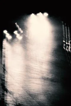 Explosion of Light and Grainy Texture Stock Photos