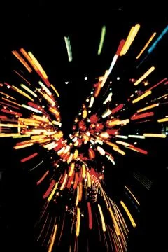 Explosion of light Stock Photos