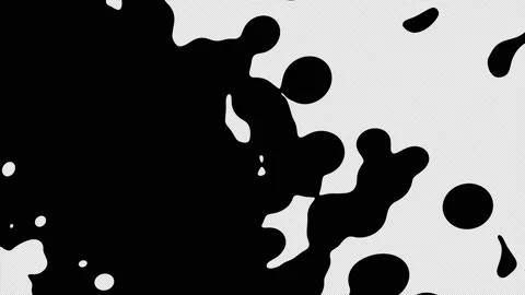 Explosion Liquid splash - Transitional mask Stock Footage 160499230