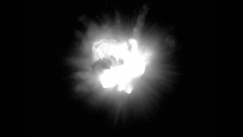 Explosion matte 21 1 1 Stock Footage 302294220