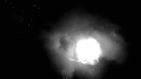 Explosion matte 27 1 1 Video stock 302294365