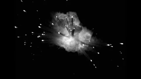 Explosion matte 30 1 1 Stock Footage 302294385