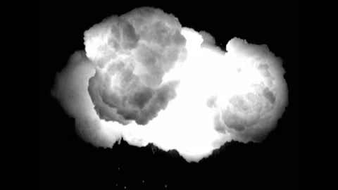 Explosion matte 34 1 1 Stock Footage 302294392