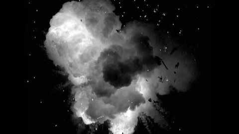 Explosion matte 38 1 1 Stock Footage 302294405