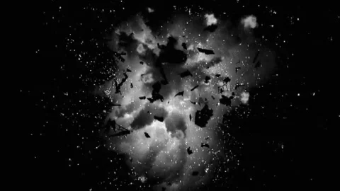 Explosion matte 62 1 1 Stock Footage 302294526
