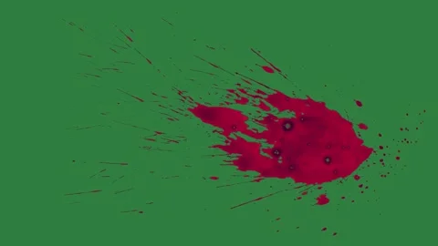 Explosion Motion On Green Screen Chroma Key Background Stockbeeldmateriaal 338018252